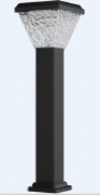 LED太阳能方形庭院灯