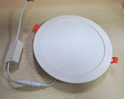塑料面环+铁底盖led面板灯